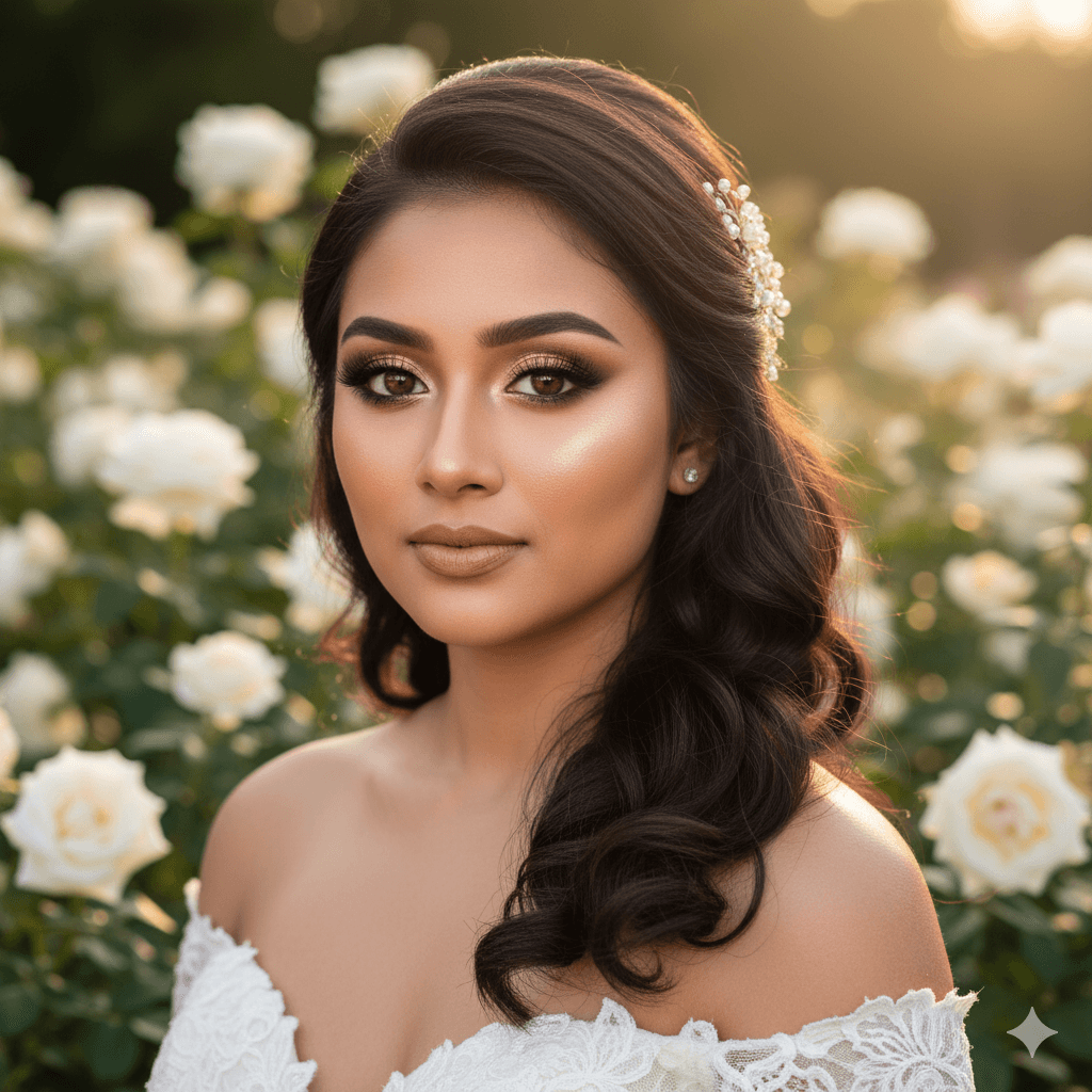 Western Bridal Makeup Services in Chennai - Natural & HD Ready Western bridal makeup Chennai - Natural glow HD bridal look by professional makeup artist